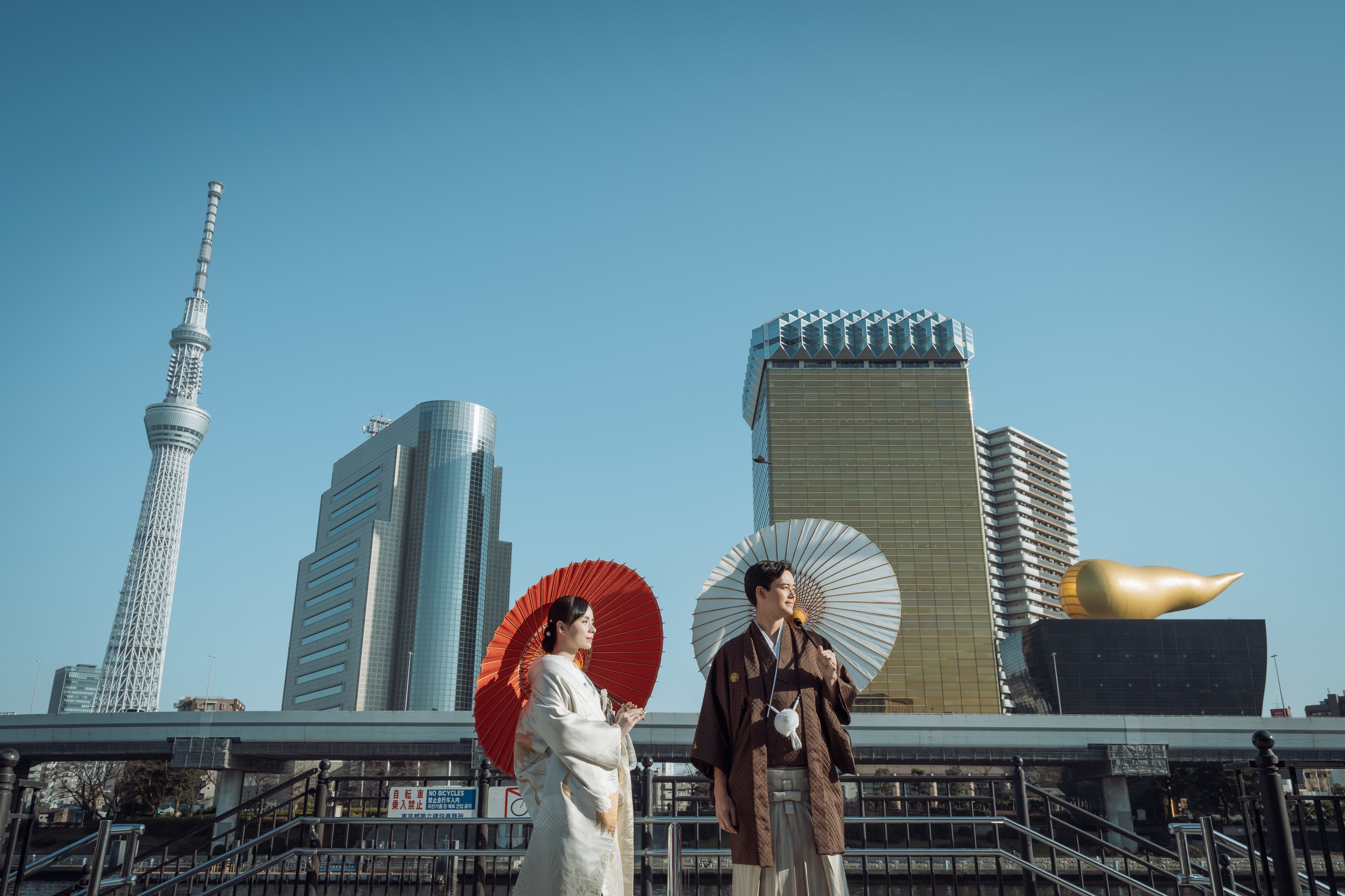 Rita and Wesley in Tokyo